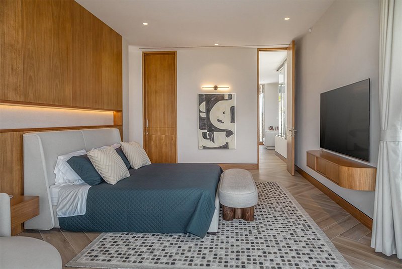 fotografía de bienes raíces, un dormitorio en hdr realizada por Alejandro Cajas